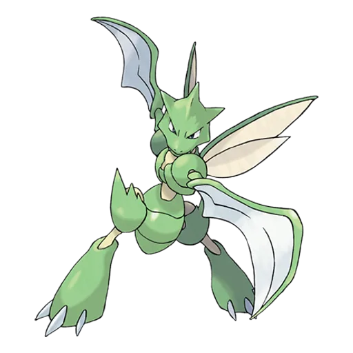 Official artwork of Scyther