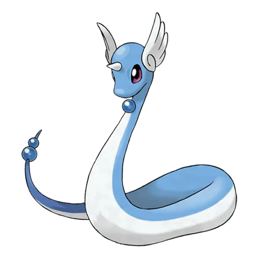 Official artwork of Dragonair