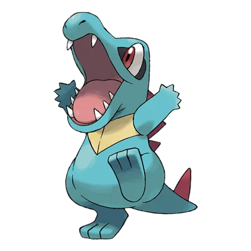Official artwork of Totodile