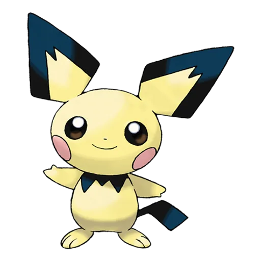 Official artwork of Pichu