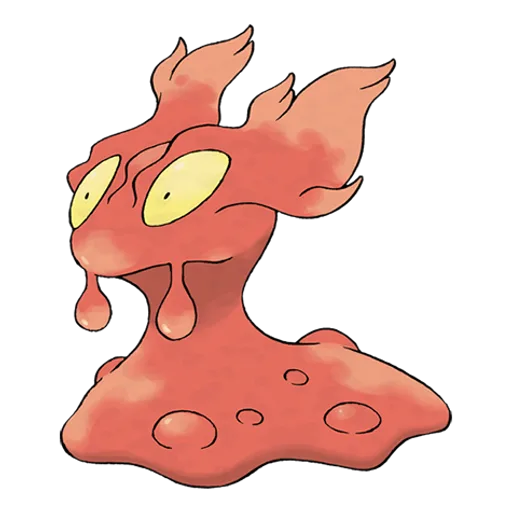 Official artwork of Slugma