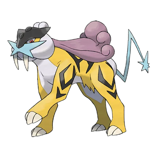 Official artwork of Raikou