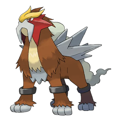 Official artwork of Entei