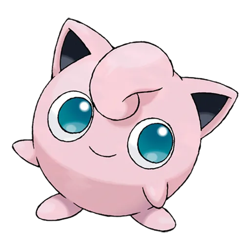 Official artwork of Jigglypuff