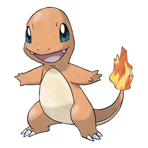 Official artwork of Charmander